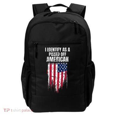I Identify As A Pissed Off American Backpack