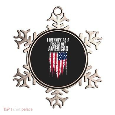 I Identify As A Pissed Off American Ornament