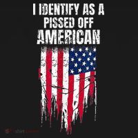 I Identify As A Pissed Off American Ornament thumb 1