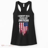 I Identify As A Pissed Off American Women's Tank Top thumb 0