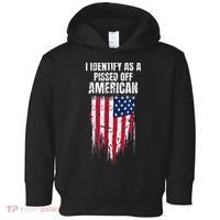 I Identify As A Pissed Off American Toddler Hoodie thumb 0