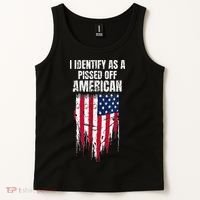 I Identify As A Pissed Off American Tank Top thumb 2