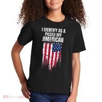 I Identify As A Pissed Off American Kids T-Shirt thumb 2