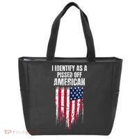 I Identify As A Pissed Off American Tote Bag thumb 0