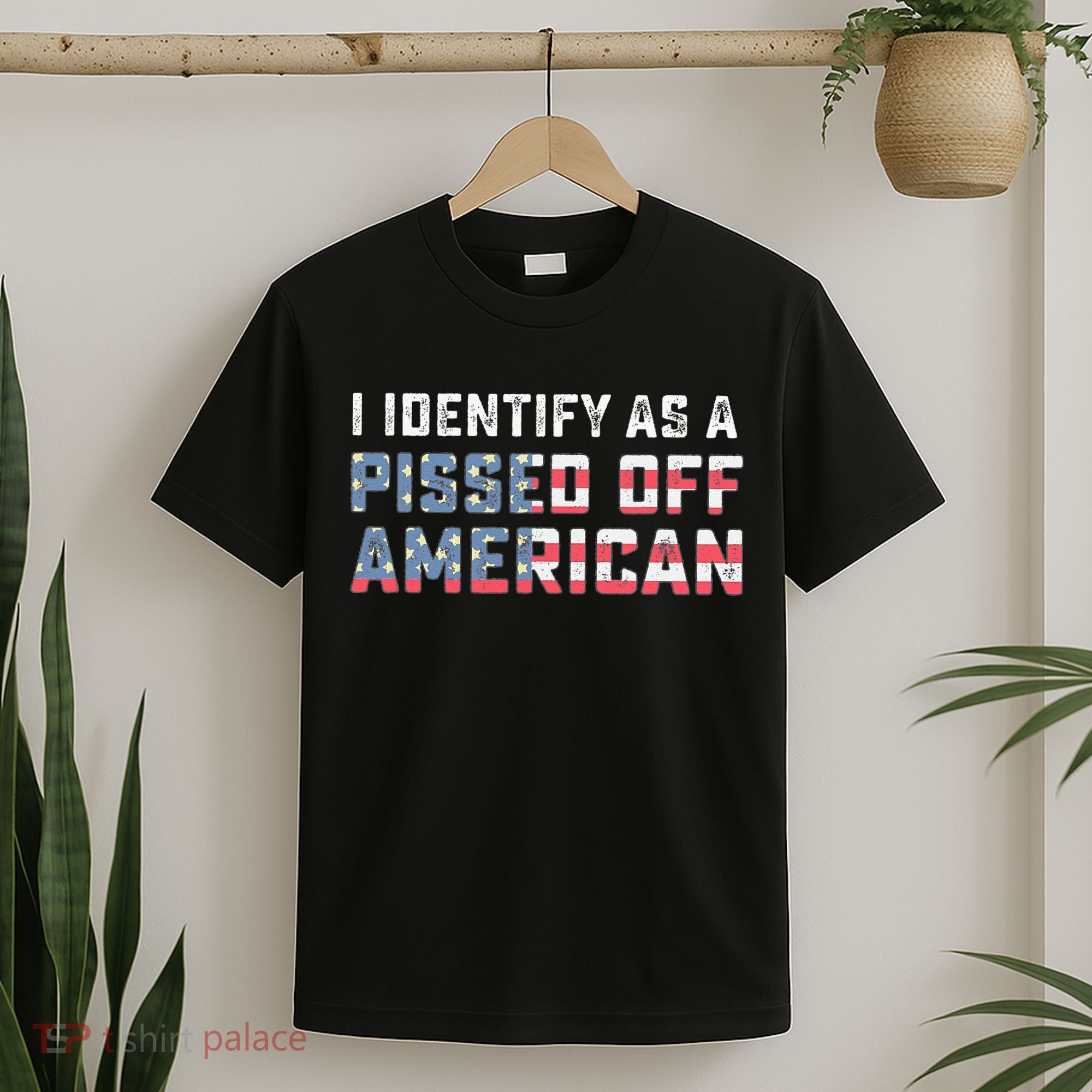 I Identify As A Pissed Off American T-Shirt