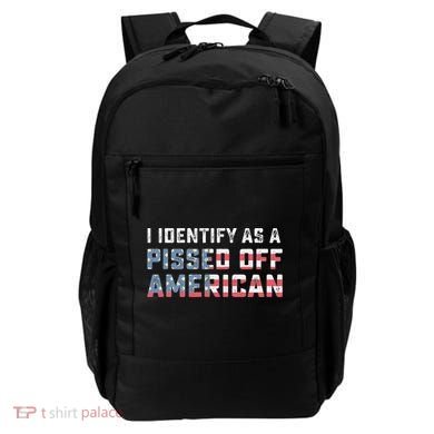 I Identify As A Pissed Off American Backpack