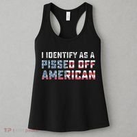 I Identify As A Pissed Off American Women's Tank Top thumb 3