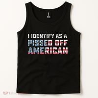I Identify As A Pissed Off American Tank Top thumb 2