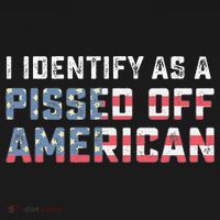 I Identify As A Pissed Off American Women's Long Sleeve Shirt thumb 2