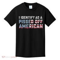 I Identify As A Pissed Off American Kids T-Shirt thumb 0