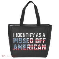 I Identify As A Pissed Off American Tote Bag thumb 0