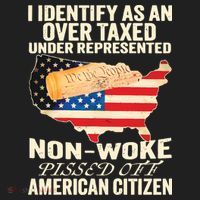 I Identify As An Over Taxed Under Represented Nonwoke Pissed Off Amer Beanie thumb 2