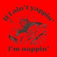 If I Aint Nappin Im Yappin Yapper Santa Hat thumb 1
