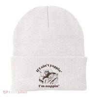 If I Aint Nappin Im Yappin Yapper Beanie thumb 0