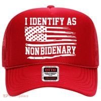 I Identify As Non Bidenary Anti Joe Biden Hat thumb 0