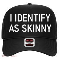 I Identify As Skinny Funny Jokes Sarcastic Hat thumb 0