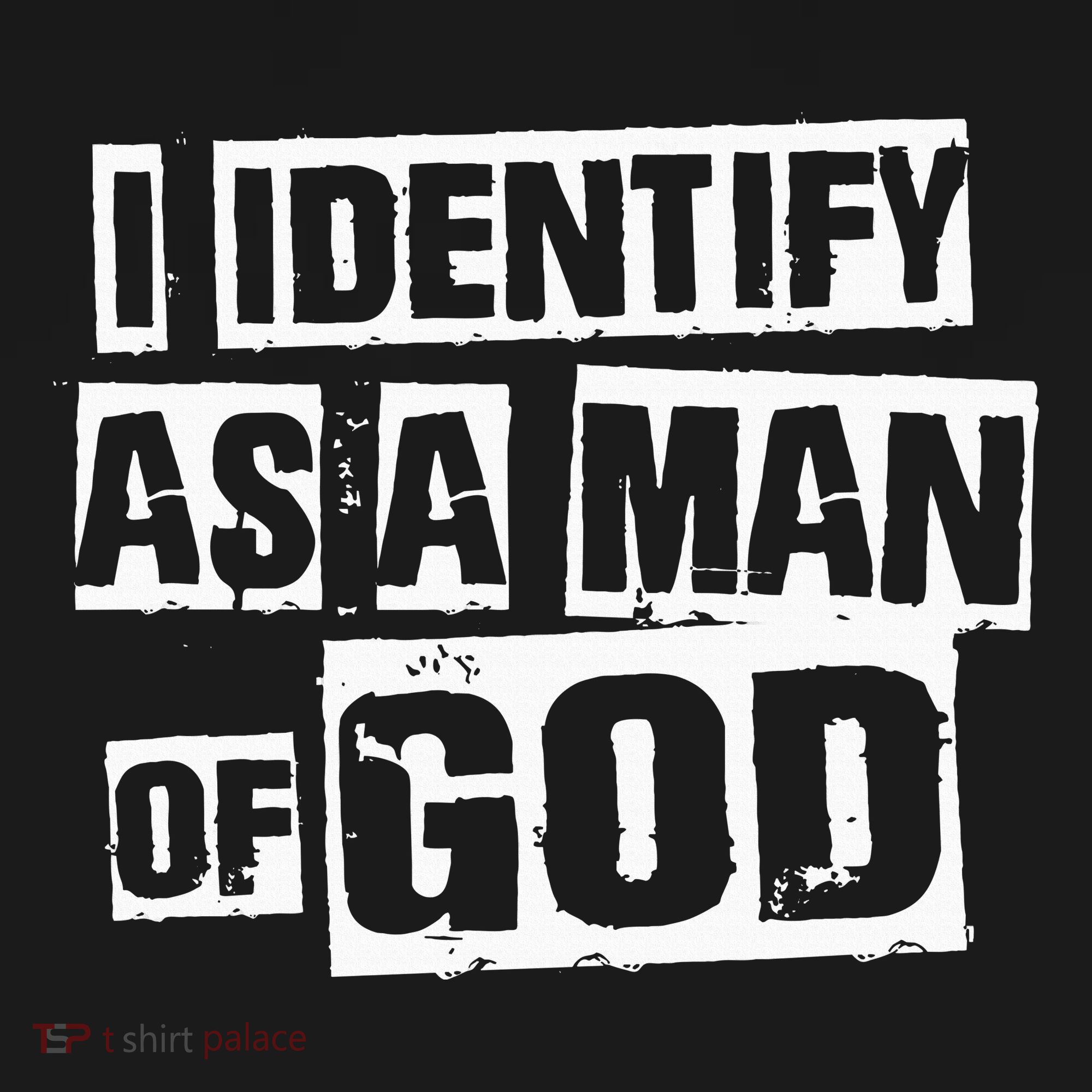 I Identify As A Man Of God Women's Hoodie