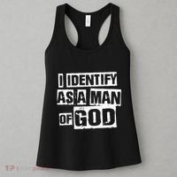 I Identify As A Man Of God Women's Tank Top thumb 3