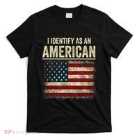 I Identify As An American Flag T-Shirt thumb 0