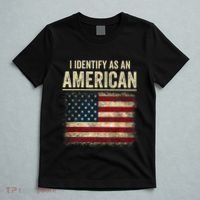 I Identify As An American Flag T-Shirt thumb 5