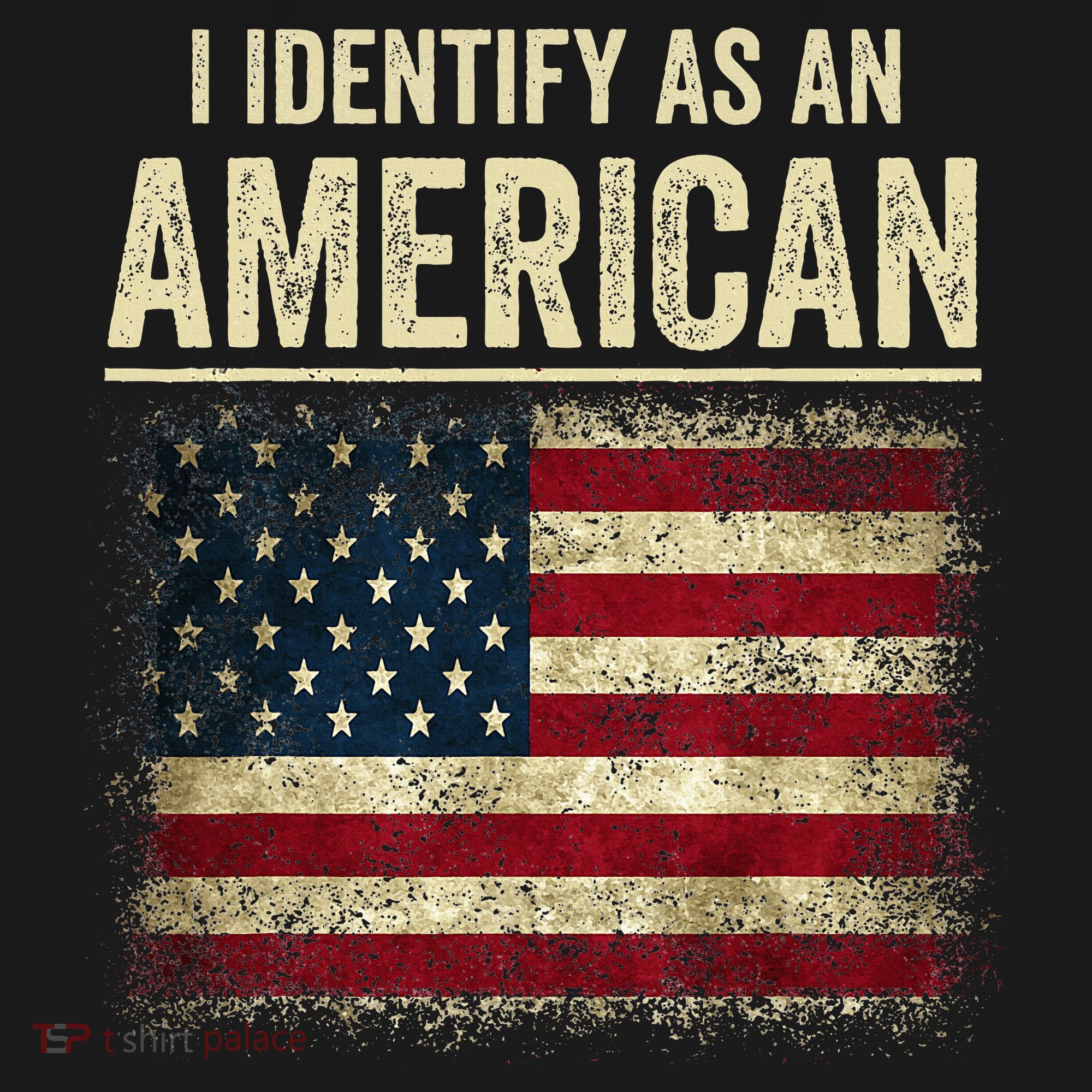 I Identify As An American Flag Women's Long Sleeve Shirt