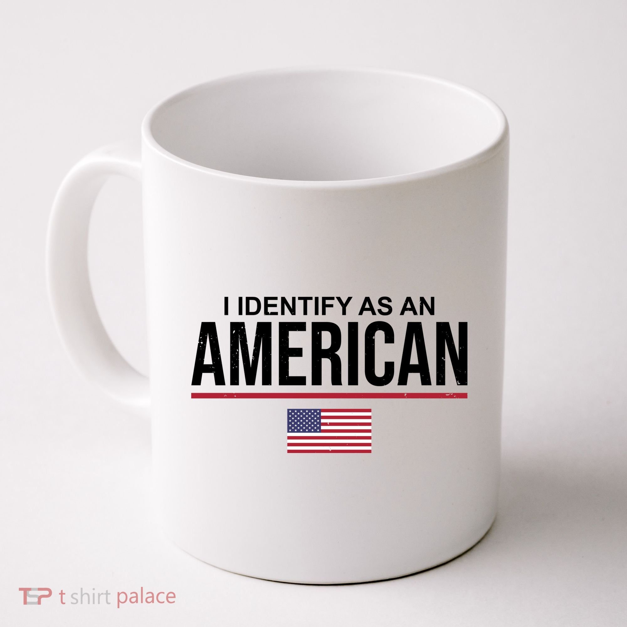 I Identify As An American USA Flag Coffee Mug