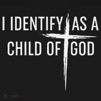 I Identify As A Child Of God Christian Funny Sweatshirt thumb 3