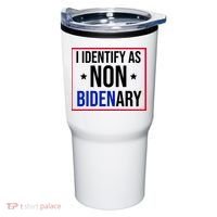 I Identify As Non Bidenary Anti Biden Funny Tumbler thumb 0