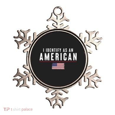I Identify As An American Ornament