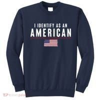 I Identify As An American Sweatshirt thumb 0