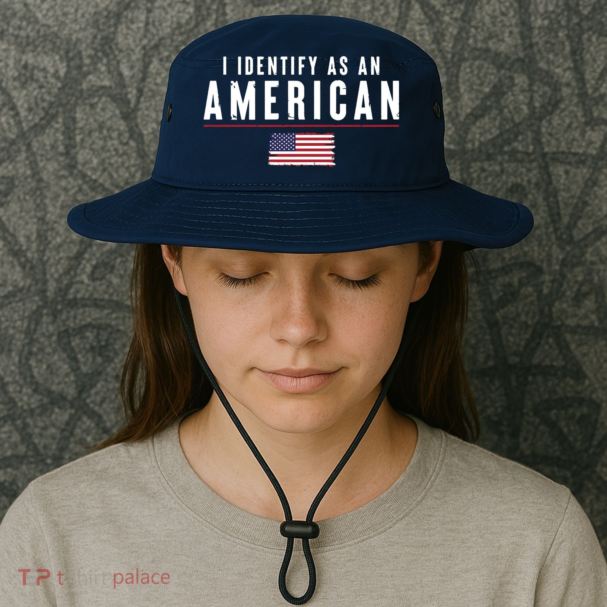 I Identify As An American Bucket Hat