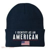 I Identify As An American Beanie thumb 0