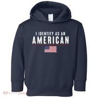 I Identify As An American Toddler Hoodie thumb 0