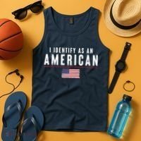 I Identify As An American Tank Top thumb 4