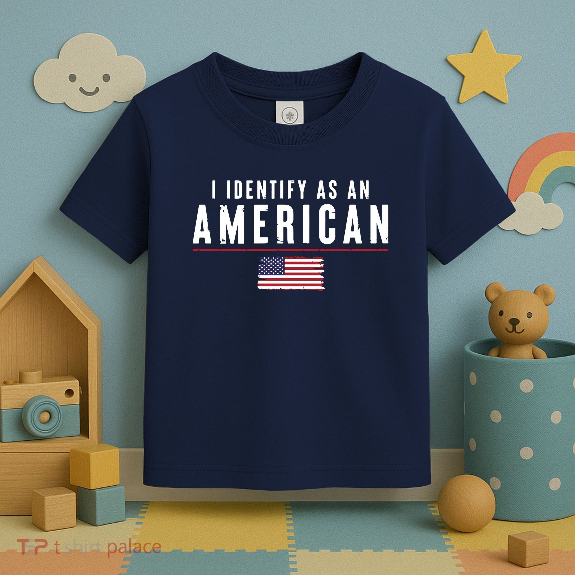 I Identify As An American Toddler T-Shirt