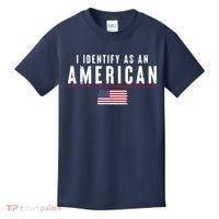 I Identify As An American Kids T-Shirt thumb 0