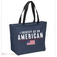 I Identify As An American Tote Bag thumb 2