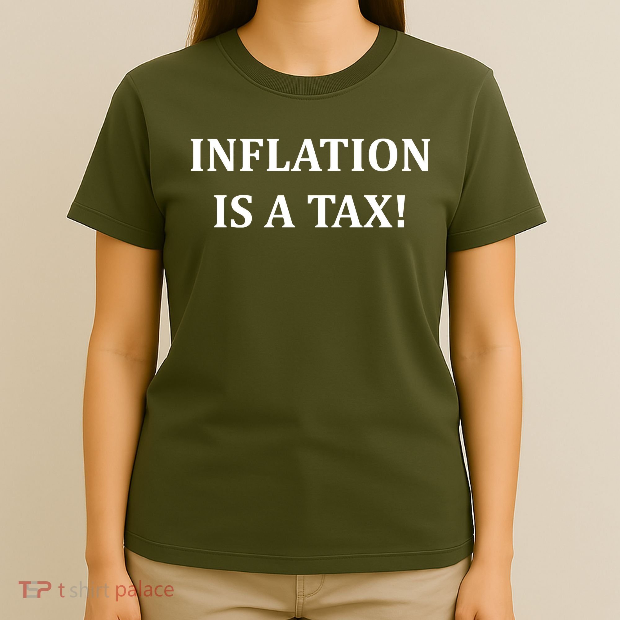 Inflation Is A Tax T-Shirt