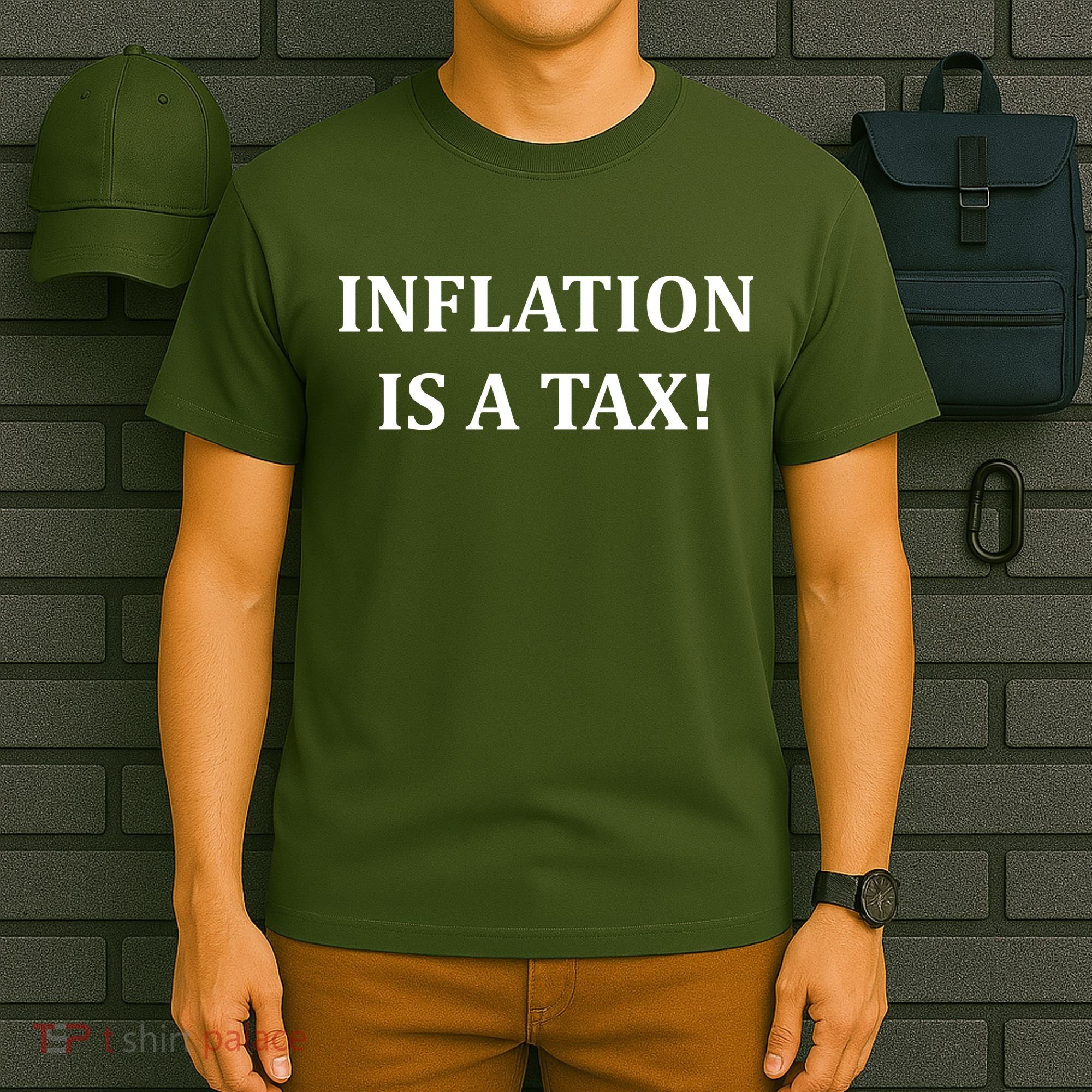 Inflation Is A Tax T-Shirt