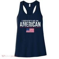 I Identify As An American USA FLAG Women's Tank Top thumb 0