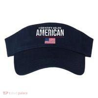 I Identify As An American USA FLAG Visor thumb 0