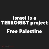 Israel Is A Terrorist Project Free Palestine Beanie thumb 2