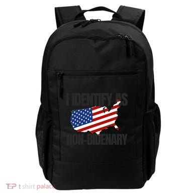 I Identify As Non Bidenary Backpack