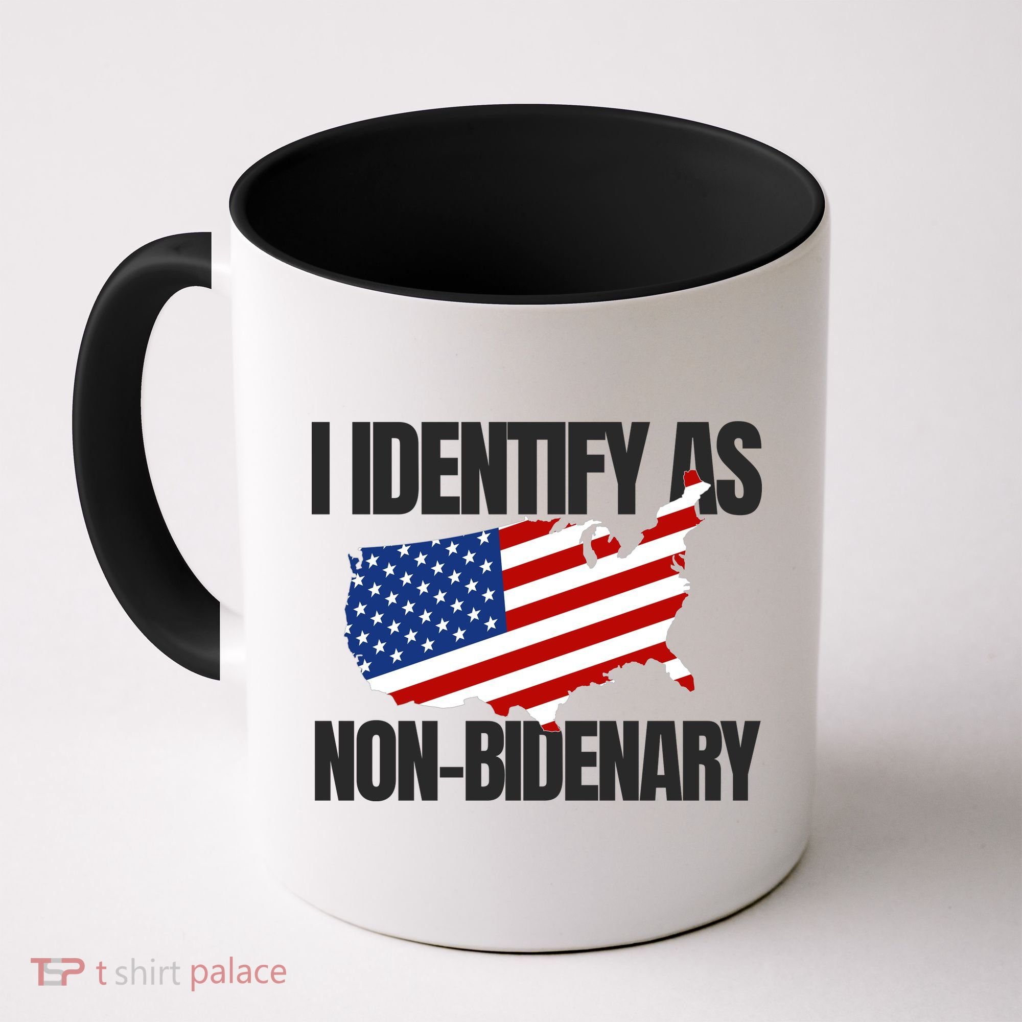 I Identify As Non Bidenary Coffee Mug