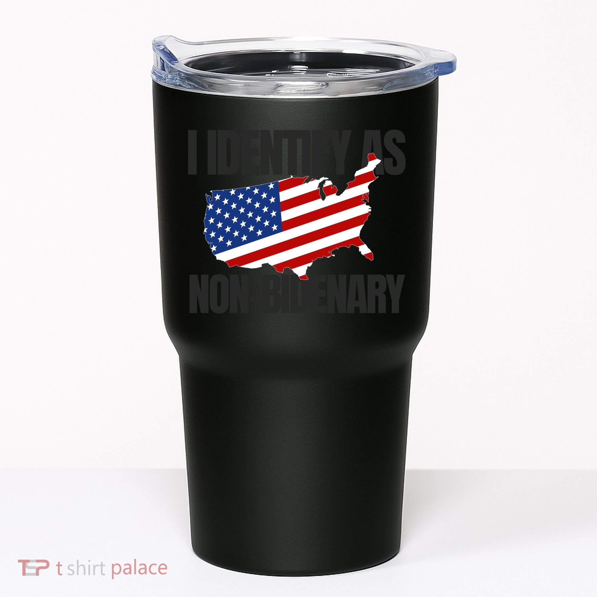 I Identify As Non Bidenary Tumbler