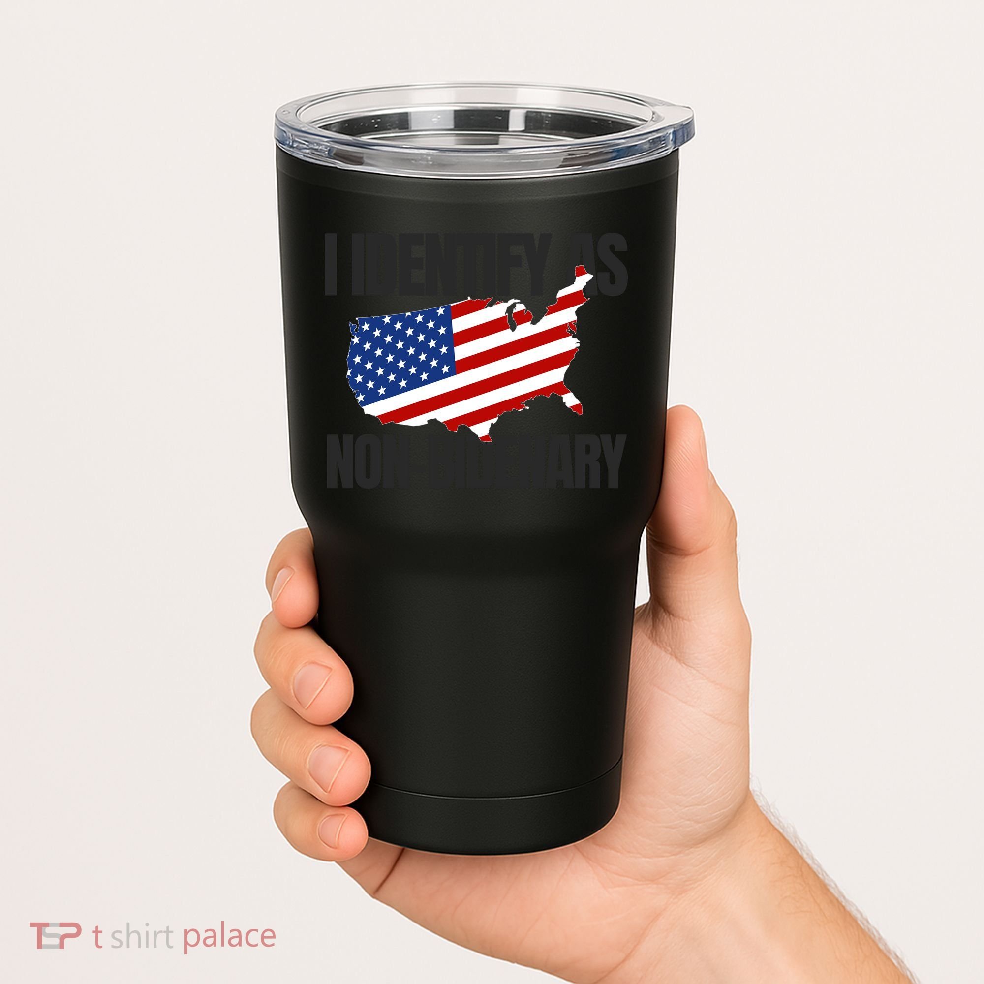 I Identify As Non Bidenary Tumbler