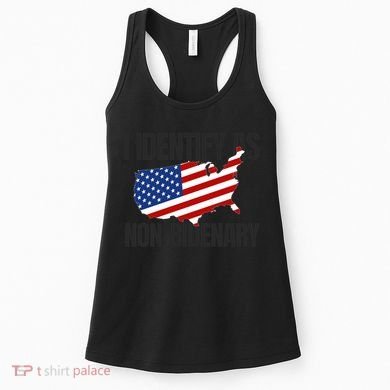 I Identify As Non Bidenary Women's Tank Top