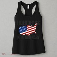 I Identify As Non Bidenary Women's Tank Top thumb 3