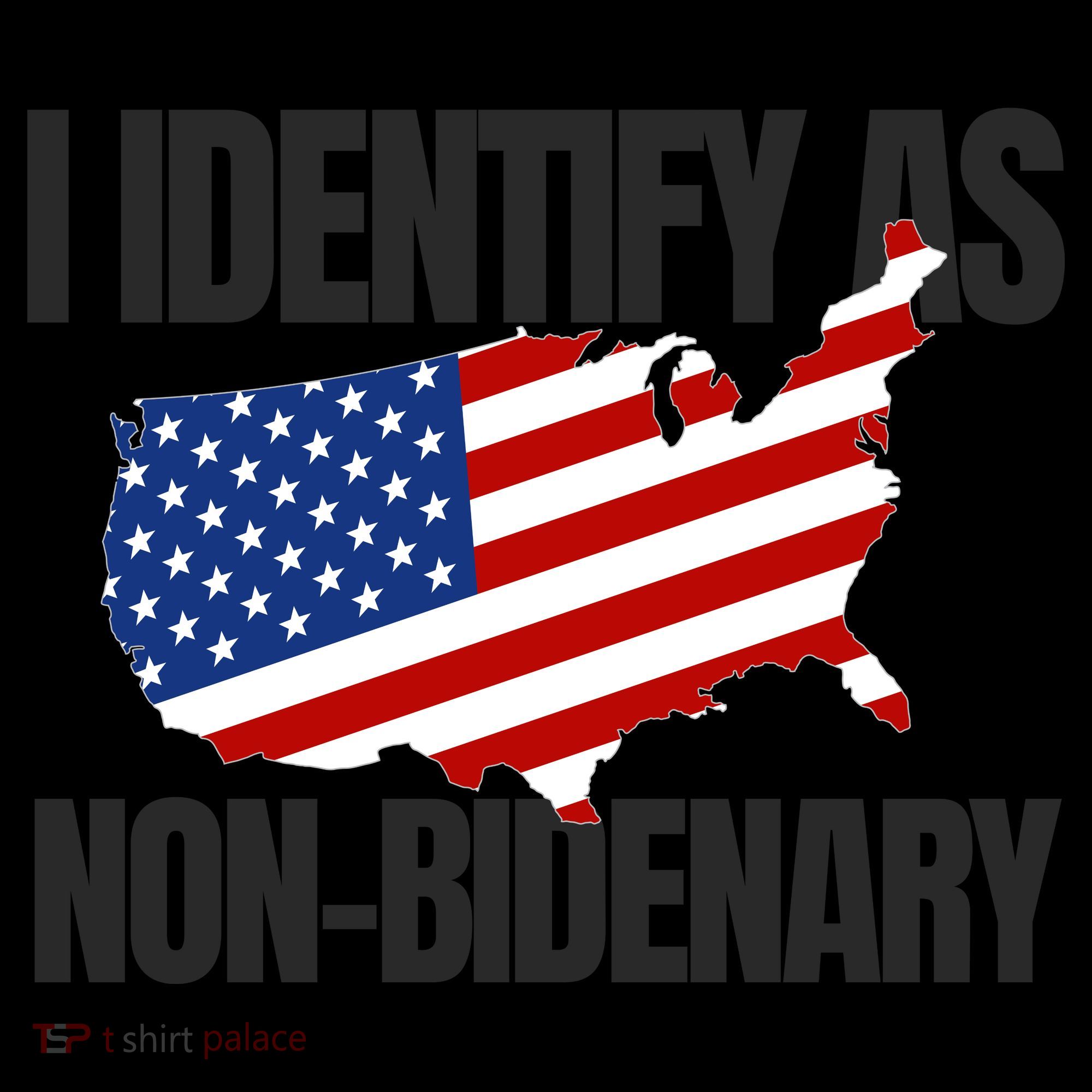 I Identify As Non Bidenary Tote Bag