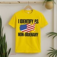 I Identify As Non Bidenary T-Shirt thumb 2